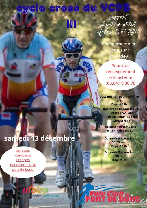 cyclo-cross ufolep region sud