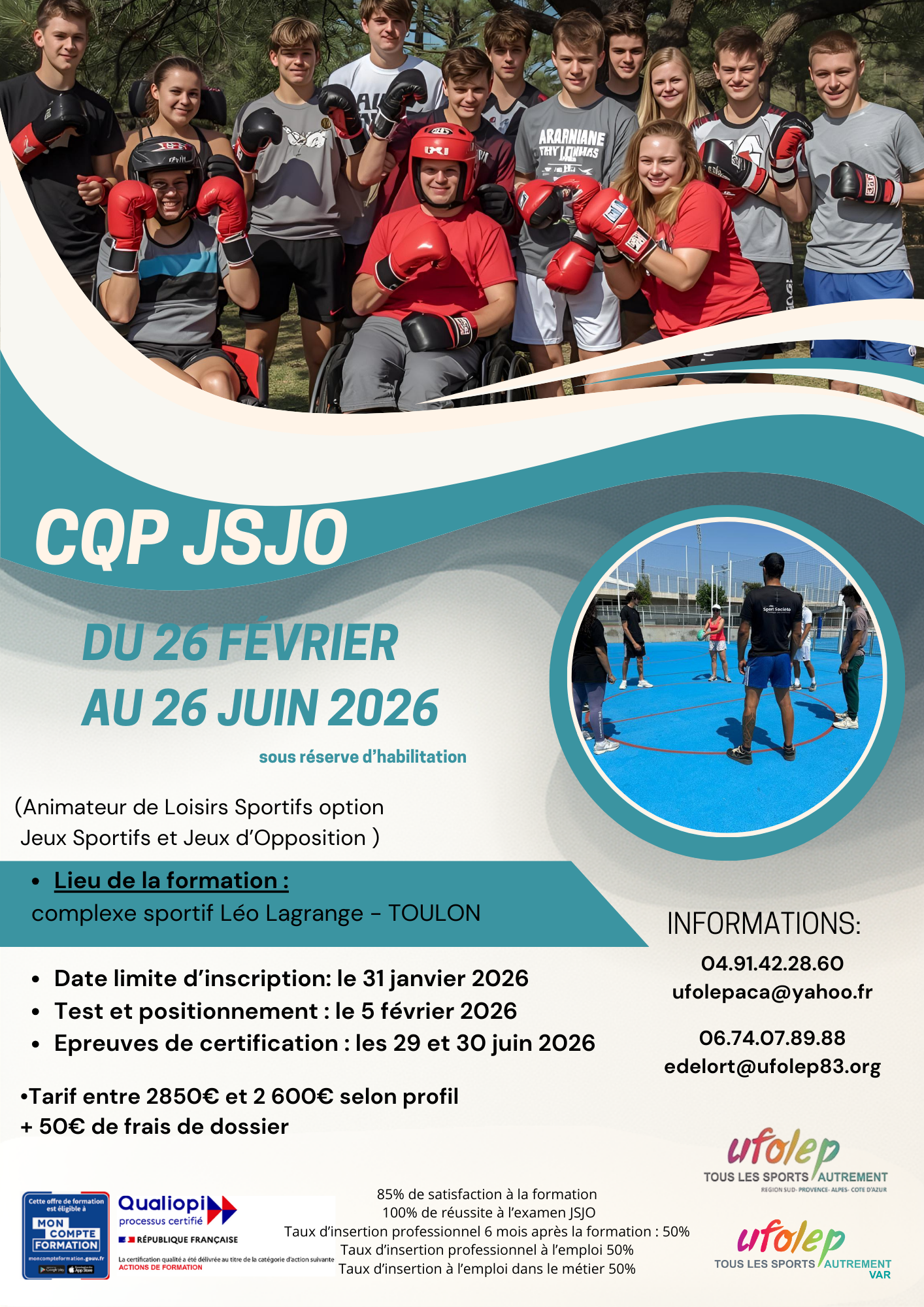 cqp jsjo ufolep r&eacute;gion sud paca